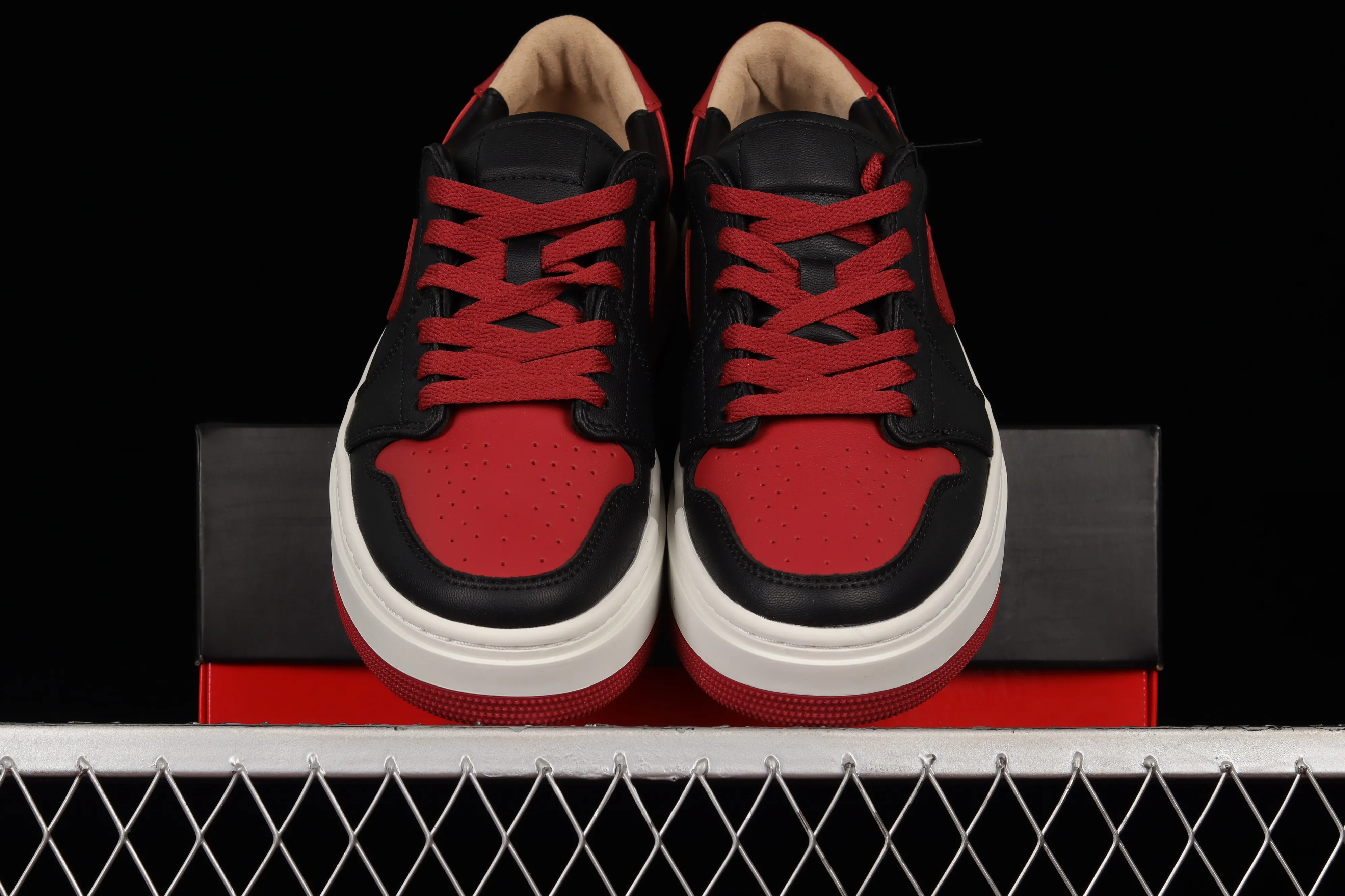 All categories Air Jordan Jordan series basketball shoes Air Jordan 1 Low Z version Air Jordan 1 Elevate Low SE "Wolf Grey" Little AJ first layer thick sole retro basketball shoes DQ1823-006